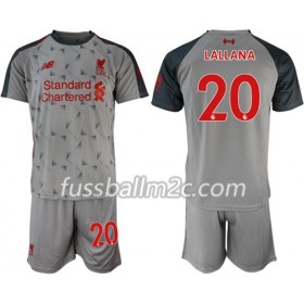 Fußballtrikots Liverpool Lallana 20 Kinder Ausweich Trikotsatz 2018-2019